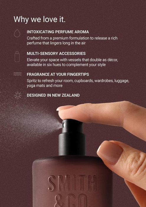 The Aromatherapy Co. | Smith & Co. Black Oud & Saffron Room Spray