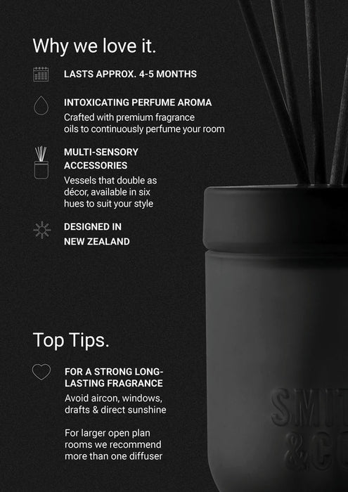 The Aromatherapy Co. | Smith & Co. Tabac & Cedar Wood Reed Diffuser 200ml