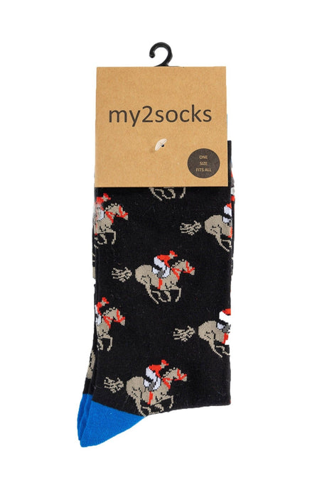 My2socks | Horse & Jockey Unisex Stretchy One Size Socks