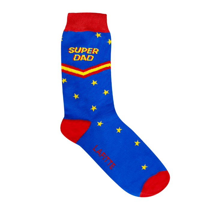 Lafitte | Super Dad Crew Socks
