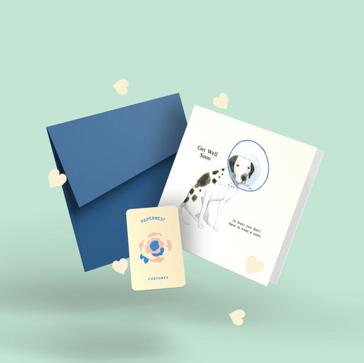 Papernest | Get Well Soon Card Hand Illustrated Plantable Confetti