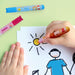 The Paperie | Teddy Friends Markers Set of 12 Multicolour