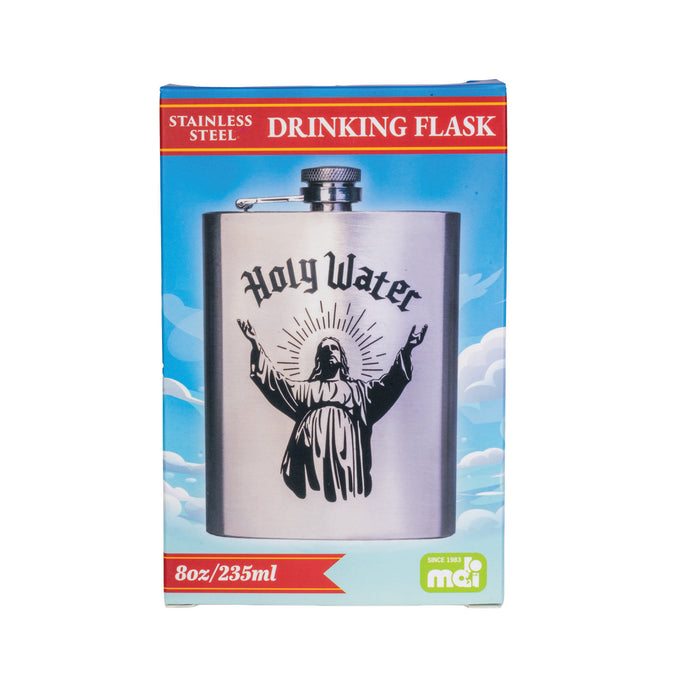 MDI | Holy Water Metal Flask 90mm Length X 135mm Height