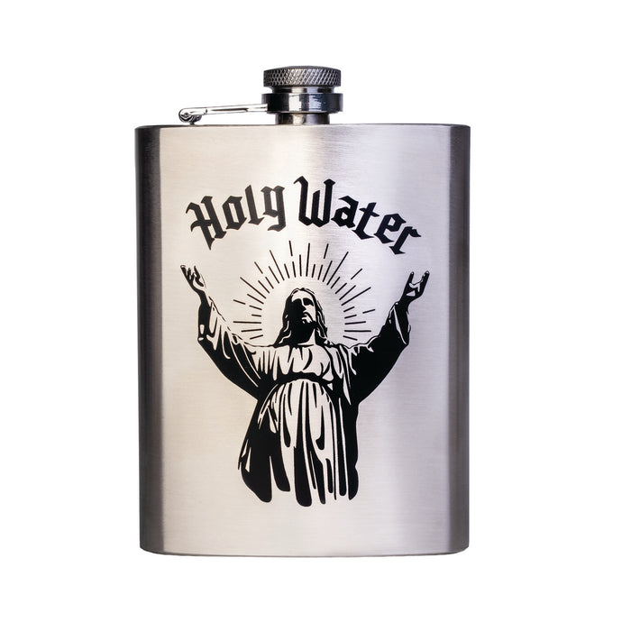 MDI | Holy Water Metal Flask 90mm Length X 135mm Height