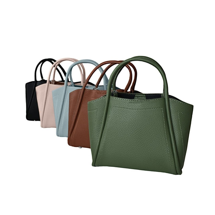 Taylor Hill Scarves & Co | Pearl Tote Bag PU Crossbody Black