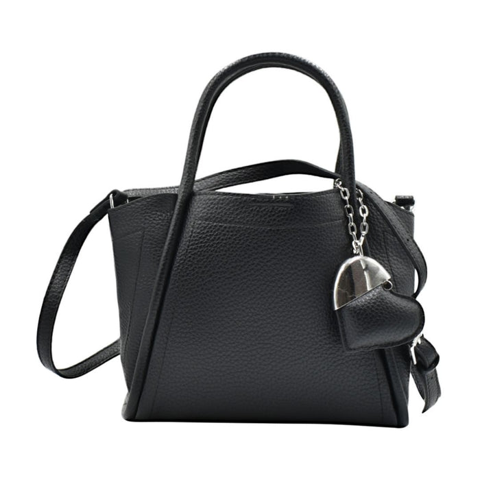 Taylor Hill Scarves & Co | Pearl Tote Bag PU Crossbody Black