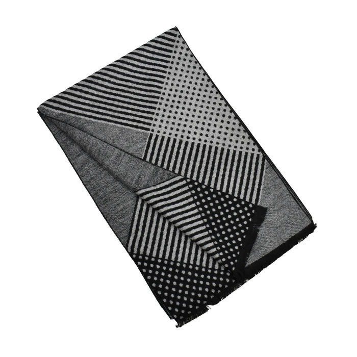 Taylor Hill | Reversible Scarf Stripes and Dots-Taylor Hill-Homing Instincts