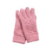 Taylor Hill | Pink Knitted Braid Gloves-Taylor Hill-Homing Instincts