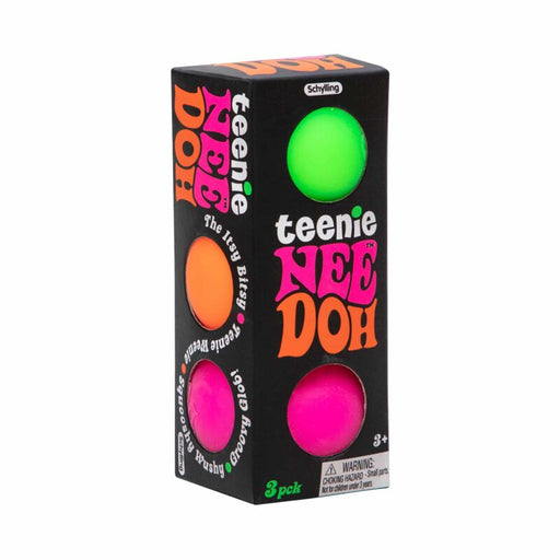 Schylling | Teenie NeeDoh Pack of 3 Stress Relief Squeeze Balls Homing Instincts