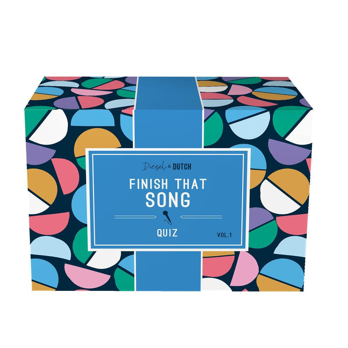 Diesel & Dutch | Finish That Song Trivia Box 290 Songs Family Game