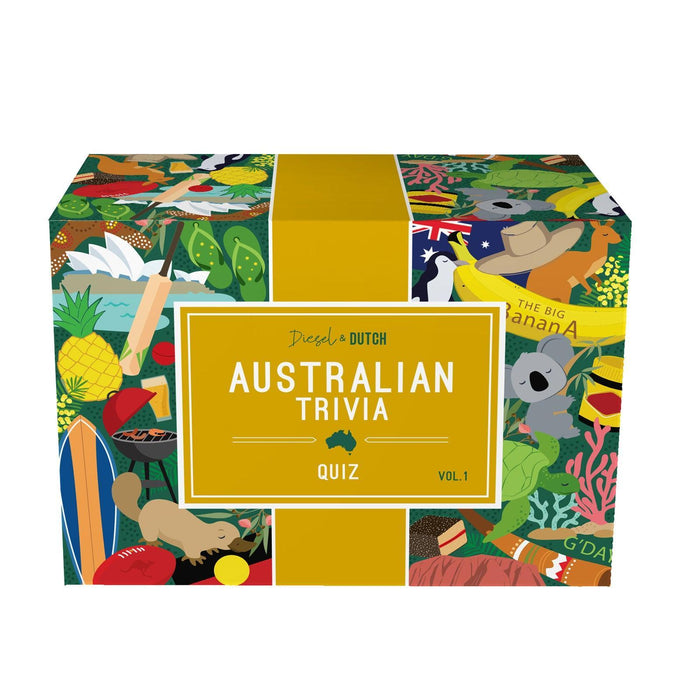Diesel & Dutch | Australiana Trivia Box 145 Quiz Cards
