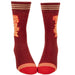 Blue Q | Teacher Socks 'Cause Teachers Rock! Men's Crew Socks