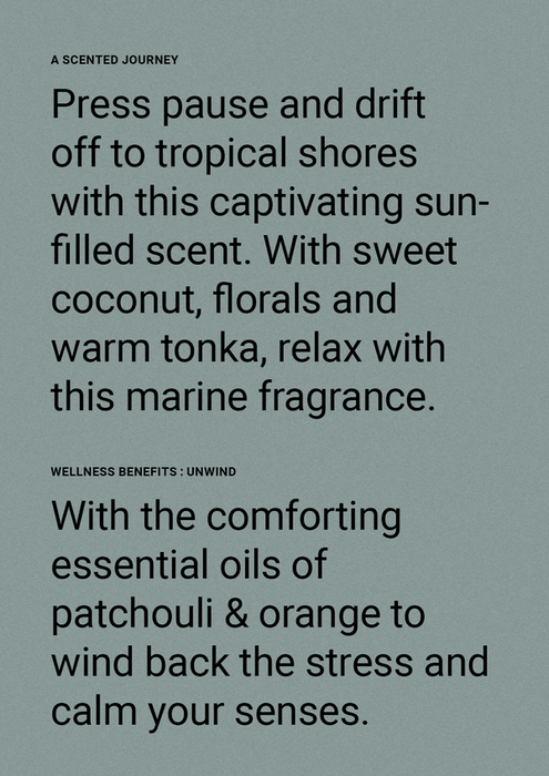 The Aromatherapy Co. | Therapy Unwind Coconut & Water Flower Scented Candle