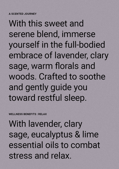 The Aromatherapy Co. | Therapy Relax Lavender & Clary Sage Scented Candle