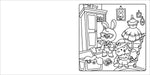 Lake Press | Happy Days Deluxe Cosy Colouring Folder - Cool Cuties