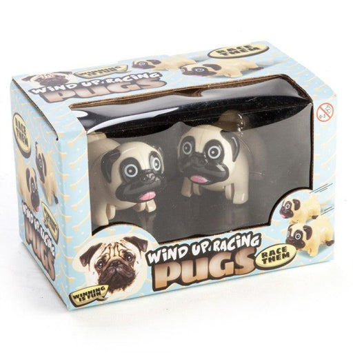 MDI | Baby Direct Wind Up Racing Pugs Set of 2
