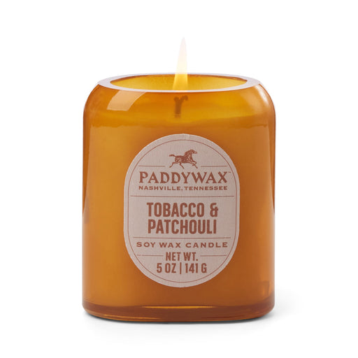 Paddywax | Vista Glass Candle Amber Travel 5 Oz