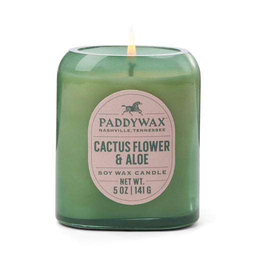 Paddywax | Vista Glass Candle Cactus Green 5 Oz