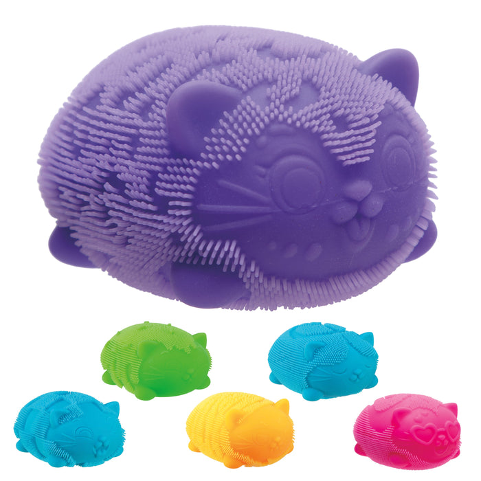Schylling | NeeDoh FuzzBall WildCat (Single) - Random Color Homing Instincts
