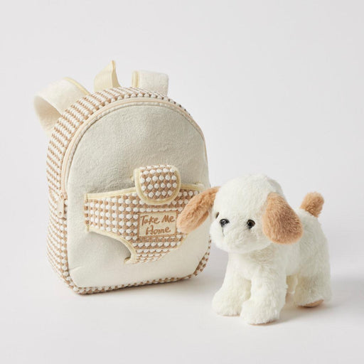 Pilbeam Living | Plush Puppy Take-Me-Home Backpack