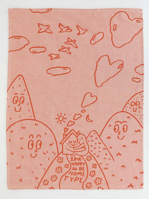 Blue Q | The Happy To Be Home Type Dish Towel