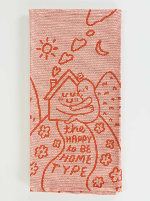 Blue Q | The Happy To Be Home Type Dish Towel