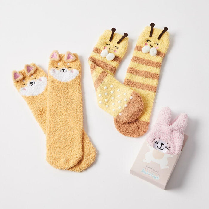 Pilbeam Living | Grippy Animal Socks 12pcs 3 Asst