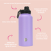 Annabel Trends | Watermate Drink Bottle Stainless Steel 950ml