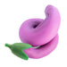 MDI | Pullie Pal Stretch Eggplant Sand‑Filled Stress Toy