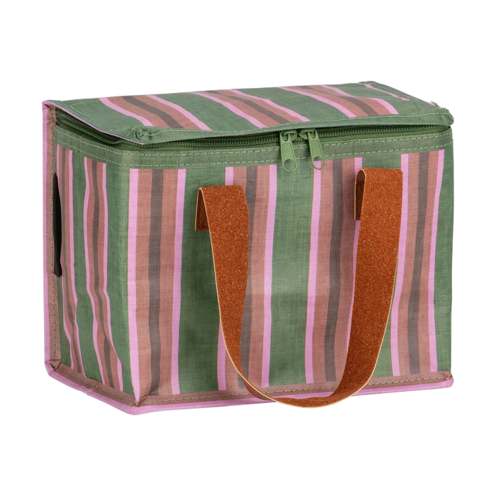 Kollab | Forest Stripe Insulated Classic Lunch Bag 22cm x 17.5cm