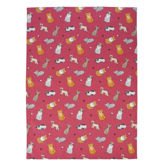 isGift |  Cat Collective Tea Towel Set 2‑Pack Multi‑Coloured