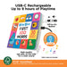 Ditty Bird | Interactive Book 12 Sound Buttons Multi-Coloured
