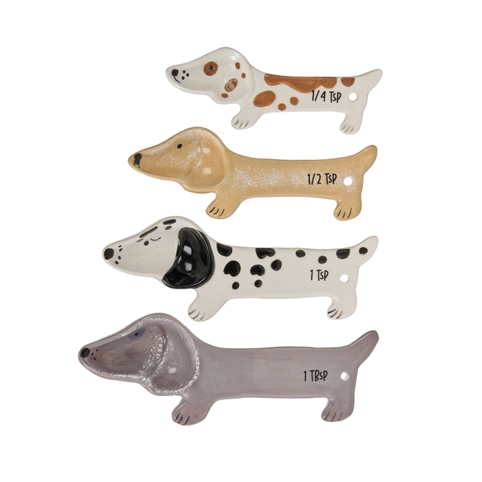 Davis & Waddell | Pawwfect Measuring Spoons Set – Four Dog Designs Homing Instincts