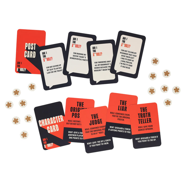 Ridley's | Am I The Asshole? Orange Adult Party Game Homing Instincts