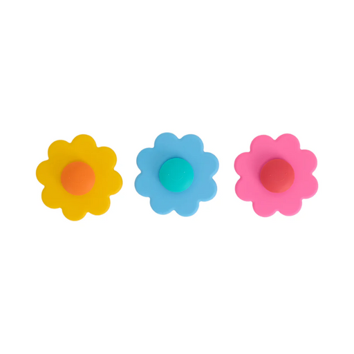 Annabel Trends | Silicone Daisy Spinner, Non‑Toxic Suction Cup Toy