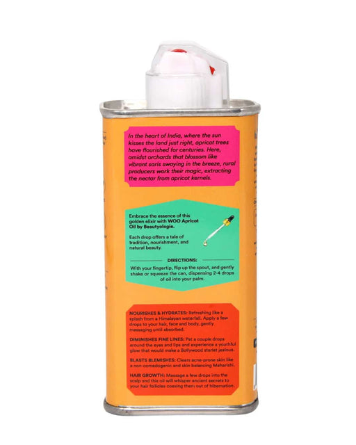 WOO | Apricot Oil Hydrating Skin Hair Body 100ml