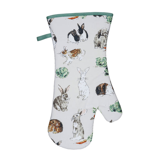 Ulster Weavers | Rabbit Patch Gauntlet Oven Glove Multi-Coloured Homing Instincts