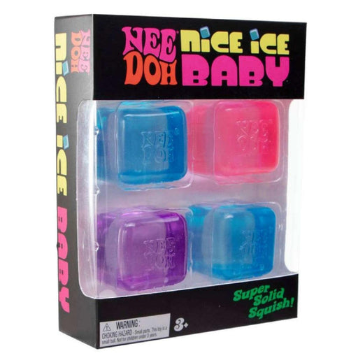 Schylling | Needoh Nice Ice Baby Teenies Multipack Squeezable Toys 4 Pack Homing Instincts