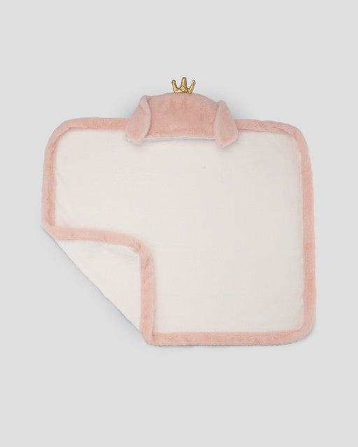 The Little Linen Company | Weegoamigo Plush Baby Hooded Towel - Anne Hopaway Bunny