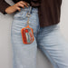 Zoda | Sardines Orange Beaded Pouch BA03 Homing Instincts