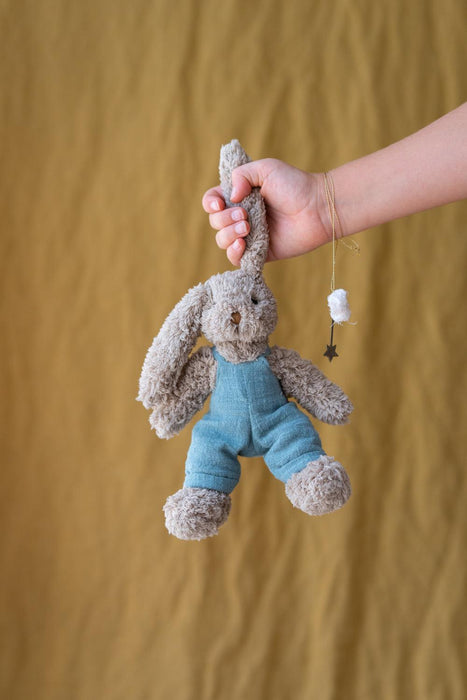 Nana Huchy | Baby Honey Bunny Boy Soft Toy Blue