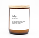 Commonfolk Collective | Meaning Candle Soy Wax Baby