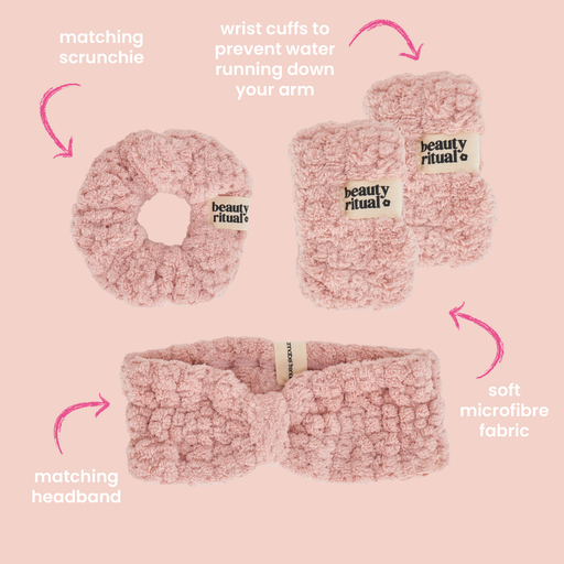 Annabel Trends | Luxury Waffle Wash Set Microfibre 4pc