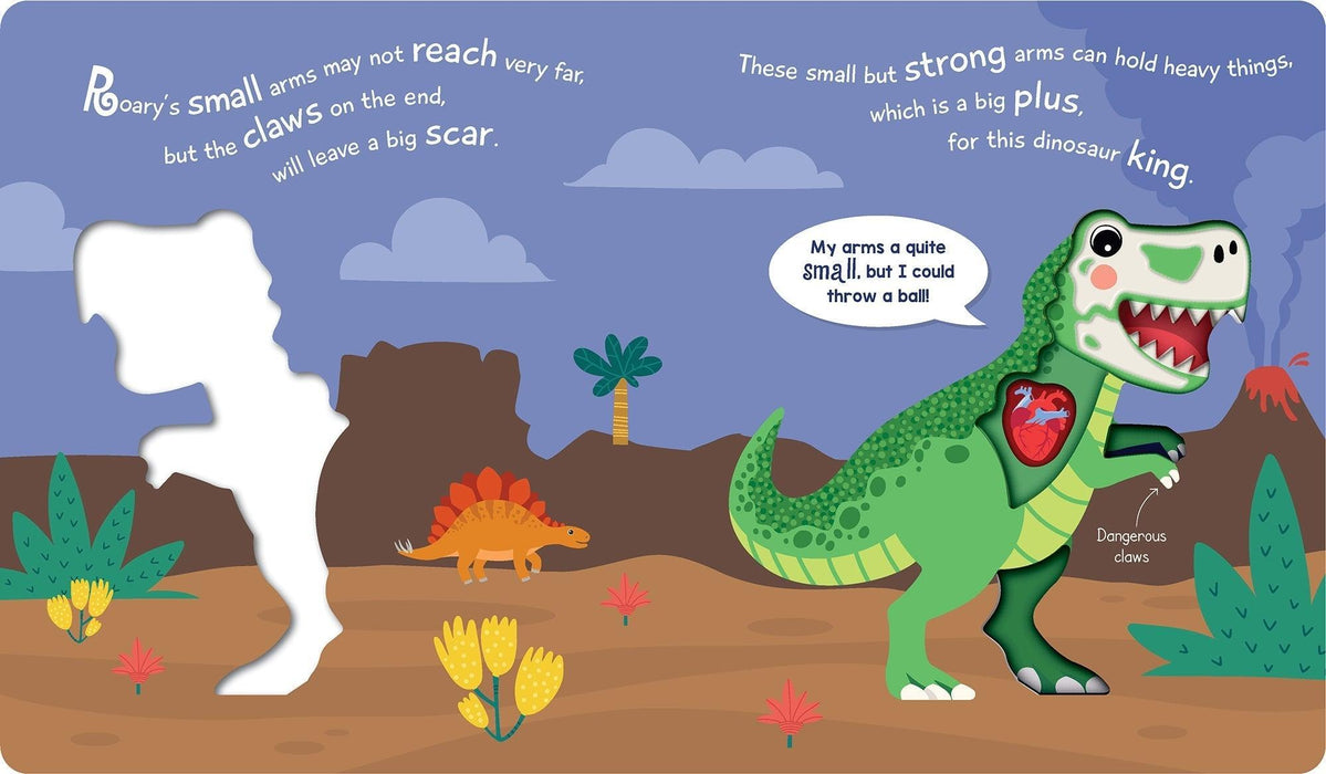 Lake Press | Chunky Look Inside Book Dinosaur