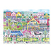 Galison Book | Town Puzzle 1000 Pieces Illustrated Multi‑Colour