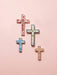 Jones & Co | Samira Small Cross Blue Lotus