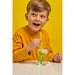 Kikkerland | Wiggly Worm Color Changing Straws 6‑Piece Set