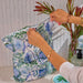 Annabel Trends | Linen Laundry Bag Bush Botanical