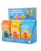 Kikkerland | Oopsie Monster Hot & Cold Pack 3 Assorted Multi-Coloured