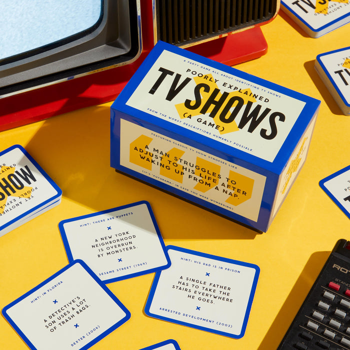 Brass Monkey | Poorly Explained TV Shows Card Game – Multi‑Colour Pack Homing Instincts